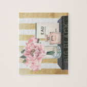 ストライプのな野生のりんご|の大きいファッションブック- ジグソーパズル (縦)