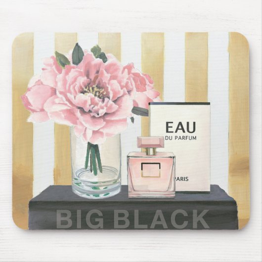 ストライプのな野生のりんご|の大きいファッションブック- マウスパッド (正面)