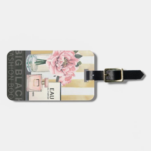 ストライプのな野生のりんご|の大きいファッションブック- ラゲッジタグ (正面横)