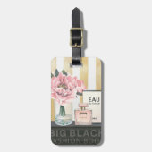 ストライプのな野生のりんご|の大きいファッションブック- ラゲッジタグ (正面縦)