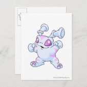 ストライプのなGrundo ポストカード (正面/裏面)