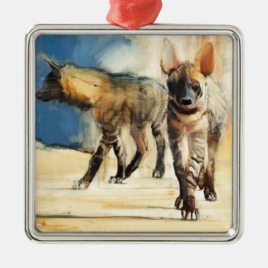 ストライプのなHyaenas 2010年 メタルオーナメント (正面)