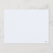 ストライプのカスタム写真ピンクパープルの新年 シーズンポストカード (裏面)