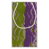 ストライプのギフトバッグ スモールペーパーバッグ (裏面)