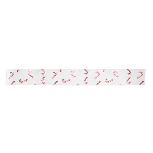 ストライプのクリスマス サテンリボン (正面)