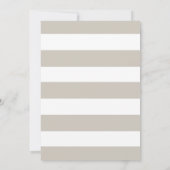 ストライプのセーブ・ザ・デート案内 セーブザデート (裏面)