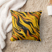 ストライプのデザイン クッション (ブランケット)