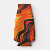 ストライプのデザイン ボトルクーラー (正面)