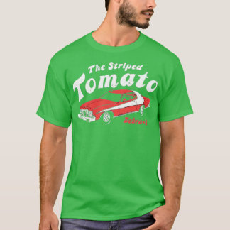 ストライプのトマト Tシャツ