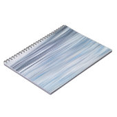 ストライプのパターンをブレンド ノートブック (左側)