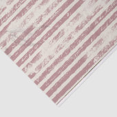 ストライプのピグランジンクとアイボリーティッシュペーパー 薄葉紙 (詳細)