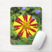 ストライプのフランスのMarigoldフォトマウスパッド マウスパッド (マウス)