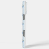 ストライプのブルーアジサイ Case-Mate iPhoneケース (裏面 / 右)