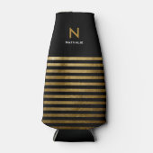 ストライプの名クール付きボトル ボトルクーラー (正面)