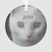 ストライプの子猫 オーナメント (裏面)