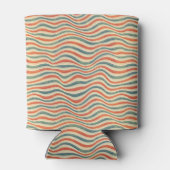 ストライプの模様 缶クーラー (裏面)