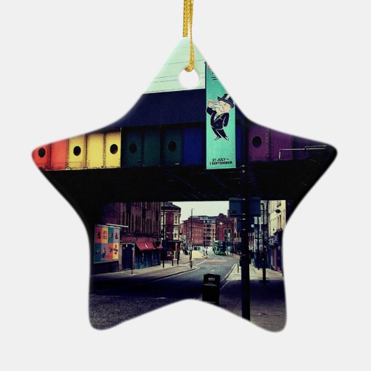 ストライプの橋 セラミックオーナメント (裏面)