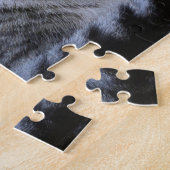 ストライプの猫のジグソーパズル ジグソーパズル (側面)