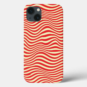ストライプの背景 iPhone 13ケース