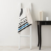 ストライプの航海のカスタム シェルパブランケット (インサイチュ)