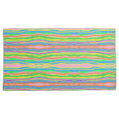 ストライプの菓子の枕ケース 枕カバー (正面右)