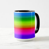 ストライプの虹 マグカップ (正面右)