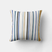 ストライプの装飾用クッション クッション (裏面)