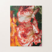 ストライプの車 ジグソーパズル (縦)