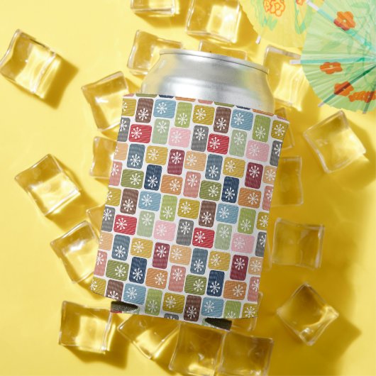 ストライプの長方形 缶クーラー (インサイチュ 夏)