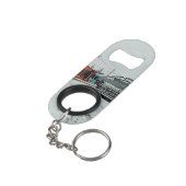 ストライプの電 キーホルダー栓抜き (裏面アングル)