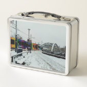 ストライプの電 メタルランチボックス (裏面)