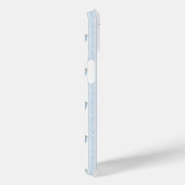 ストライプの青いアジサイ Case-Mate iPhoneケース (裏面 / 右)