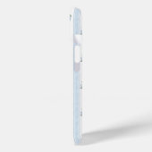 ストライプの青いアジサイ Case-Mate iPhoneケース (裏面 / 左)