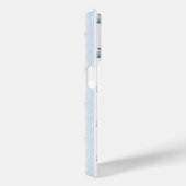 ストライプの青いアジサイ Case-Mate iPhoneケース (裏面 / 右)