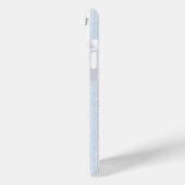 ストライプの青いアジサイ Case-Mate iPhoneケース (裏面 / 左)