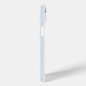 ストライプの青いアジサイ Case-Mate iPhoneケース (裏面 / 右)