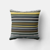 ストライプの クッション (裏面)