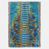 ストライプの スローブランケット (正面縦)