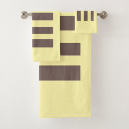 ストライプの バスタオルセット