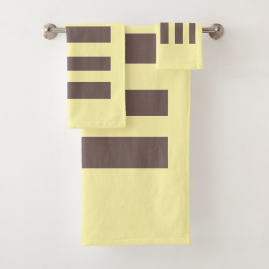 ストライプの バスタオルセット (インサイチュ)