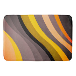 ストライプの バスマット