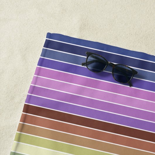 ストライプの ビーチタオル (インサイチュ)