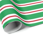 ストライプの ラッピングペーパー (ロールコーナー)