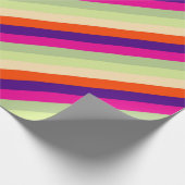 ストライプの ラッピングペーパー (角)