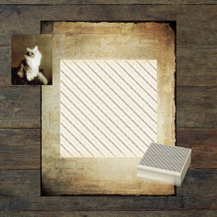 ストライプの ラバースタンプ