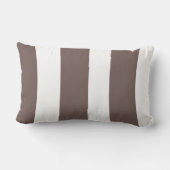 ストライプの ランバークッション (裏面)