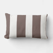 ストライプの ランバークッション (正面)