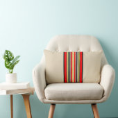 ストライプの ランバークッション (椅子)