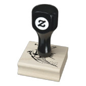 ストライプのangelfish漫画イラストレーション ラバースタンプ (スタンプ)