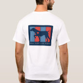 ストライプのGSP Tシャツ (裏面)